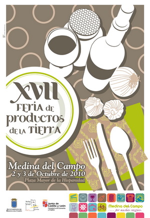 Cartel de la XVII Feria Productos de la Tierra 2010